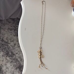 Gold-Toned Minimalist Charm Necklace